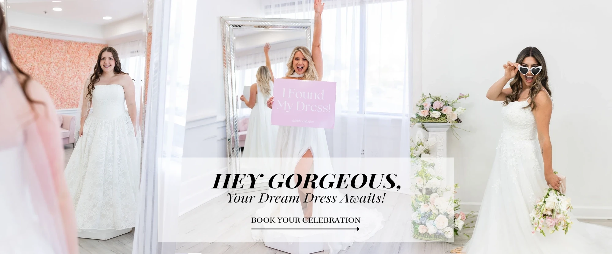 BB Bridal Hey Gorgeous desktop banner